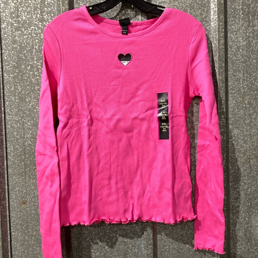 Long Sleeve Heart Shirt